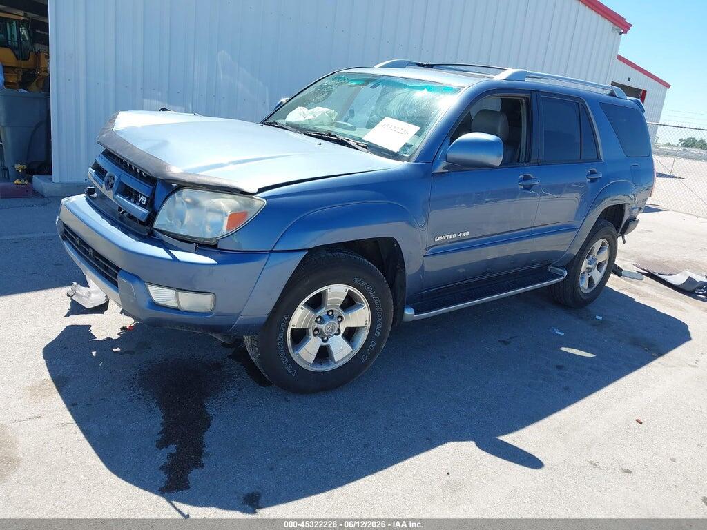 JTEBT17R730013340 2003 TOYOTA 4RUNNER photo no. 2