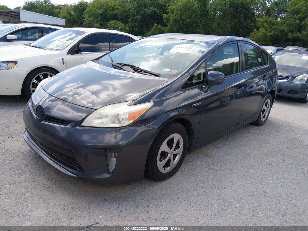 JTDKN3DU7D5553133 2013 TOYOTA PRIUS photo no. 2