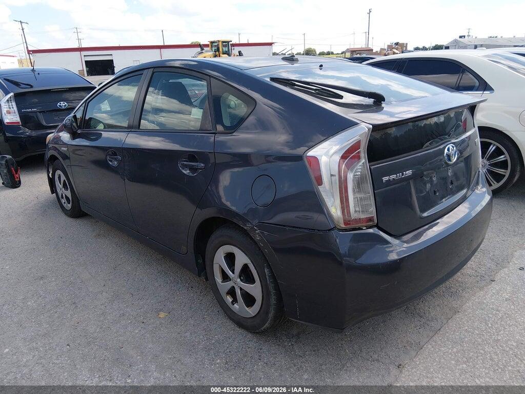 JTDKN3DU7D5553133 2013 TOYOTA PRIUS photo no. 3