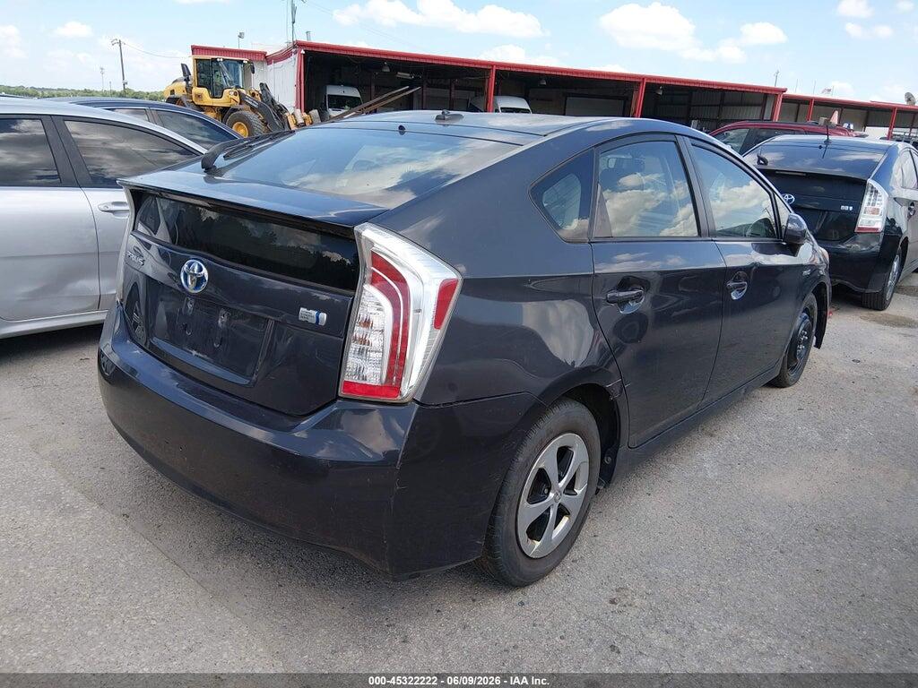 JTDKN3DU7D5553133 2013 TOYOTA PRIUS photo no. 4