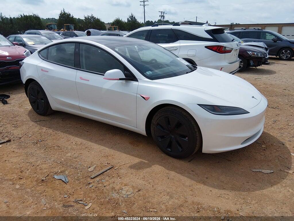 5YJ3E1EA4TF148891 2026 TESLA MODEL 3 photo no. 1