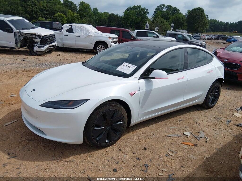 5YJ3E1EA4TF148891 2026 TESLA MODEL 3 photo no. 2