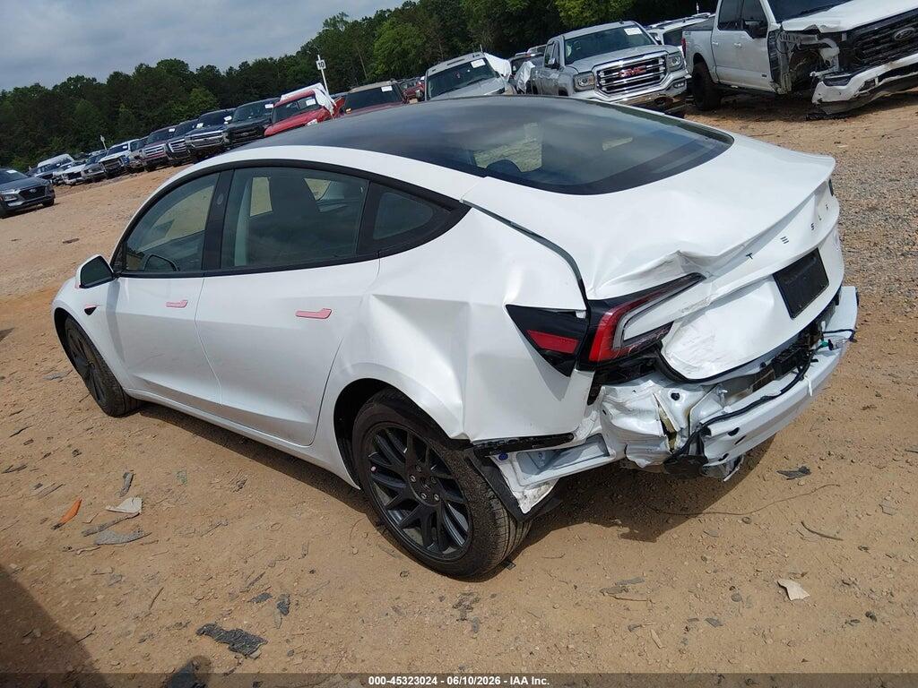 5YJ3E1EA4TF148891 2026 TESLA MODEL 3 photo no. 3