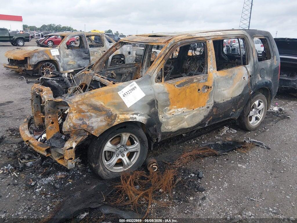 5FNYF3H55CB043239 2012 HONDA PILOT photo no. 2