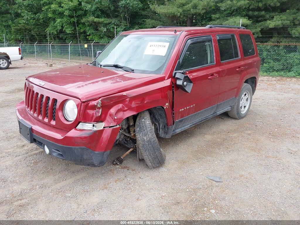1C4NJRBB8HD138752 2017 JEEP PATRIOT photo no. 2
