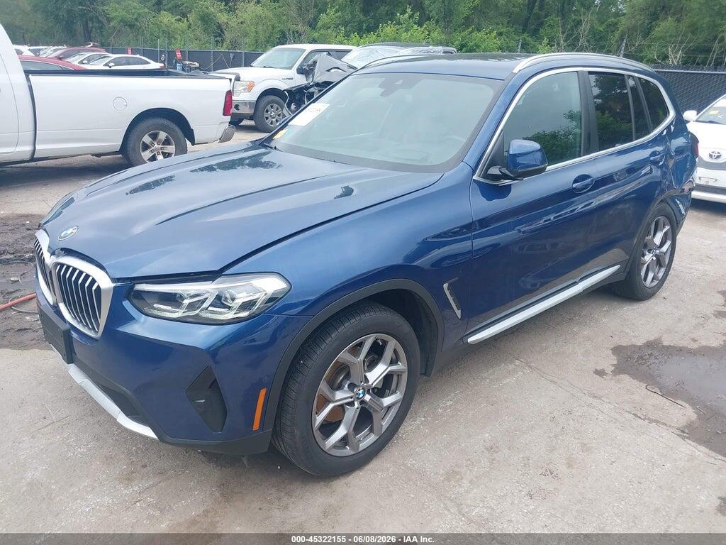 5UX53DP03P9S64280 2023 BMW X3 photo no. 2