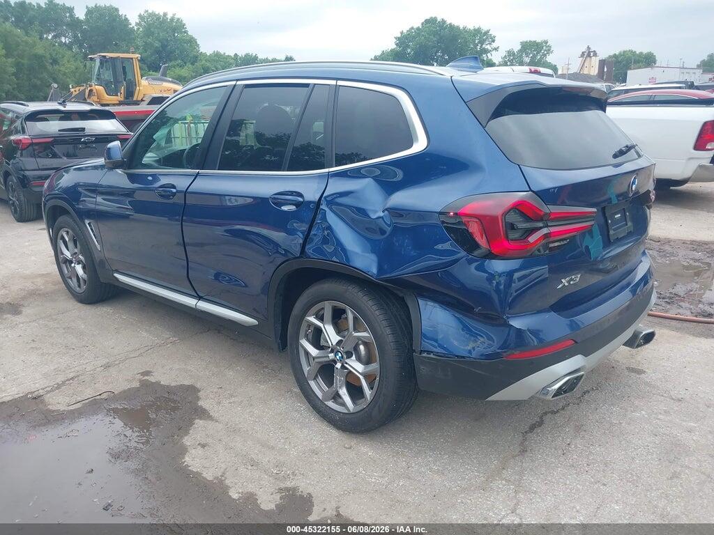 5UX53DP03P9S64280 2023 BMW X3 photo no. 3