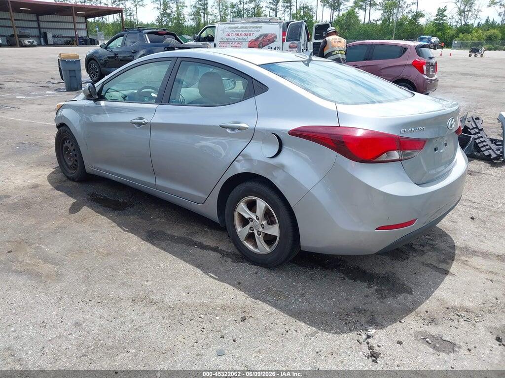 5NPDH4AE4FH565746 2015 HYUNDAI ELANTRA photo no. 3