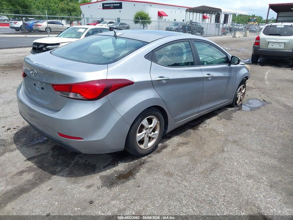 5NPDH4AE4FH565746 2015 HYUNDAI ELANTRA photo no. 4