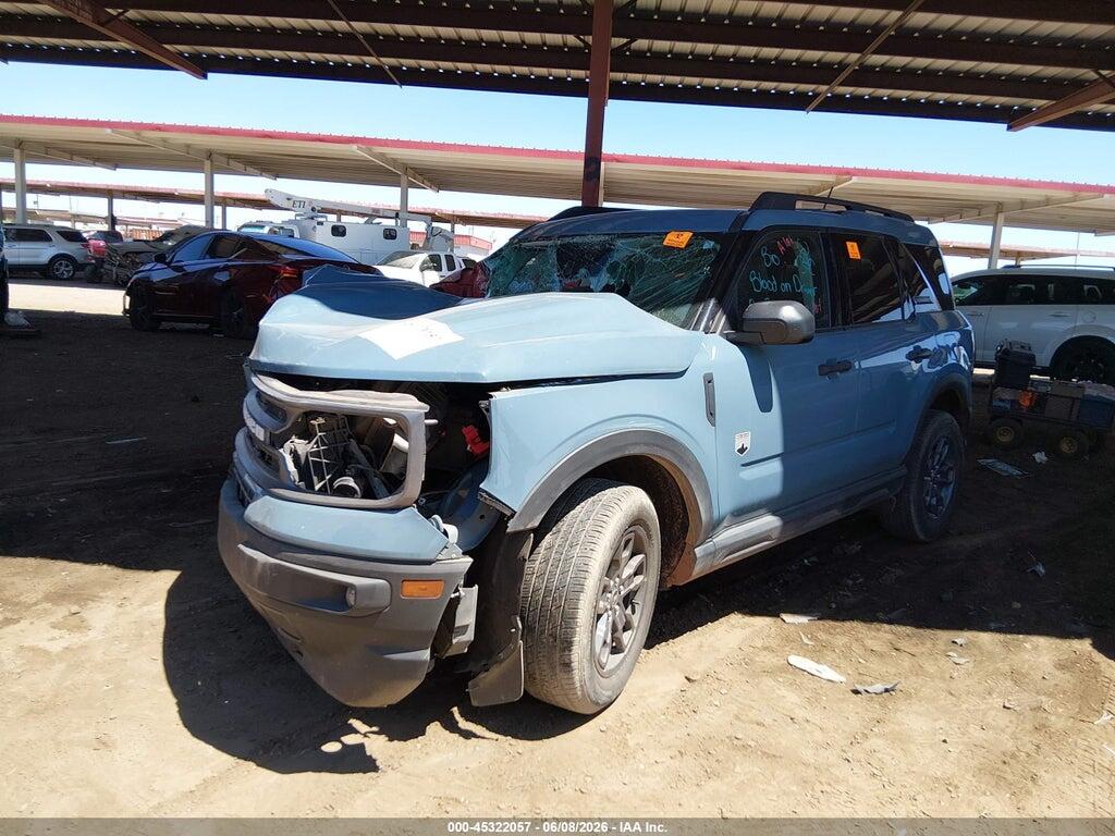3FMCR9B66NRD39681 2022 FORD BRONCO SPORT photo no. 2