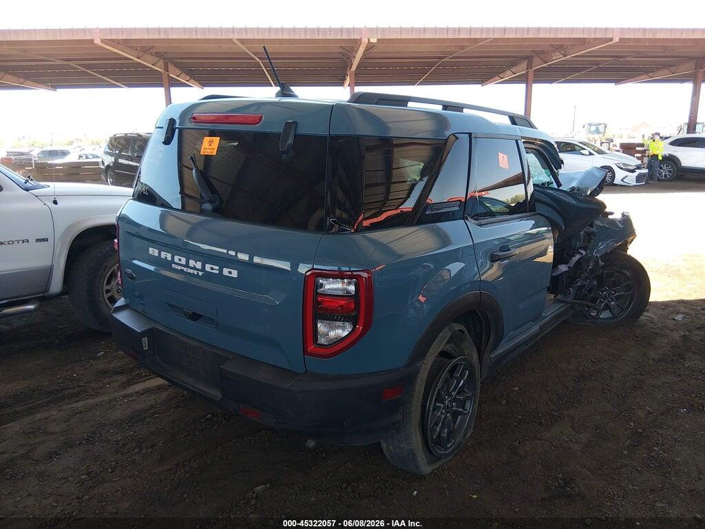 3FMCR9B66NRD39681 2022 FORD BRONCO SPORT photo no. 4