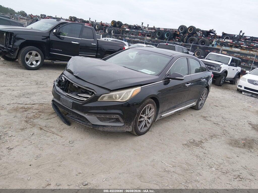 5NPE34AB2FH073175 2015 HYUNDAI SONATA photo no. 2