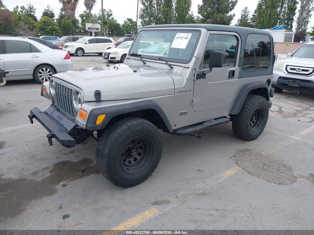 1J4FA49S61P369936 2001 JEEP WRANGLER photo no. 2