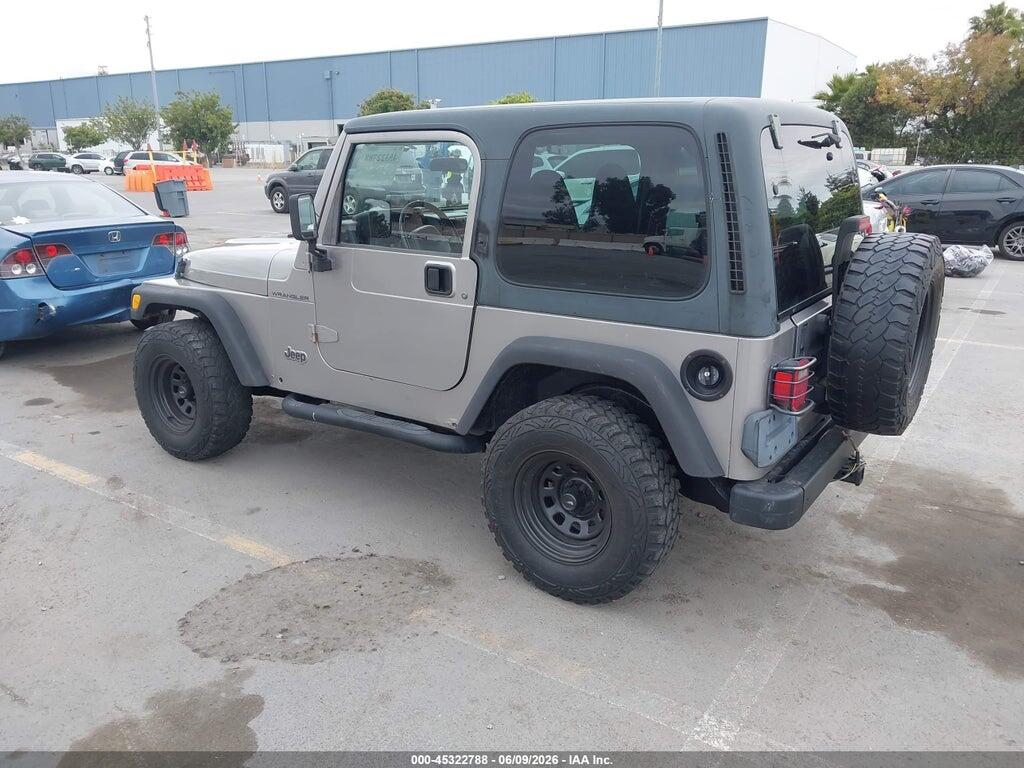 1J4FA49S61P369936 2001 JEEP WRANGLER photo no. 3