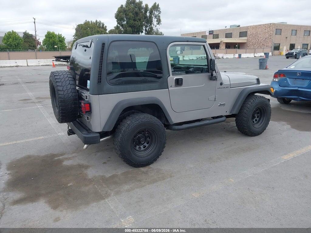 1J4FA49S61P369936 2001 JEEP WRANGLER photo no. 4