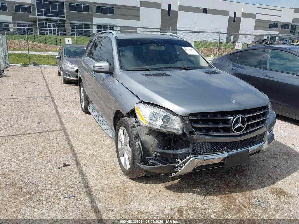 4JGDA5JB2FA611268 2015 MERCEDES-BENZ ML 350 photo no. 1