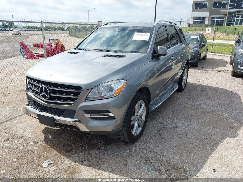 4JGDA5JB2FA611268 2015 MERCEDES-BENZ ML 350 photo no. 2