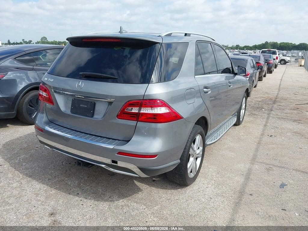 4JGDA5JB2FA611268 2015 MERCEDES-BENZ ML 350 photo no. 4