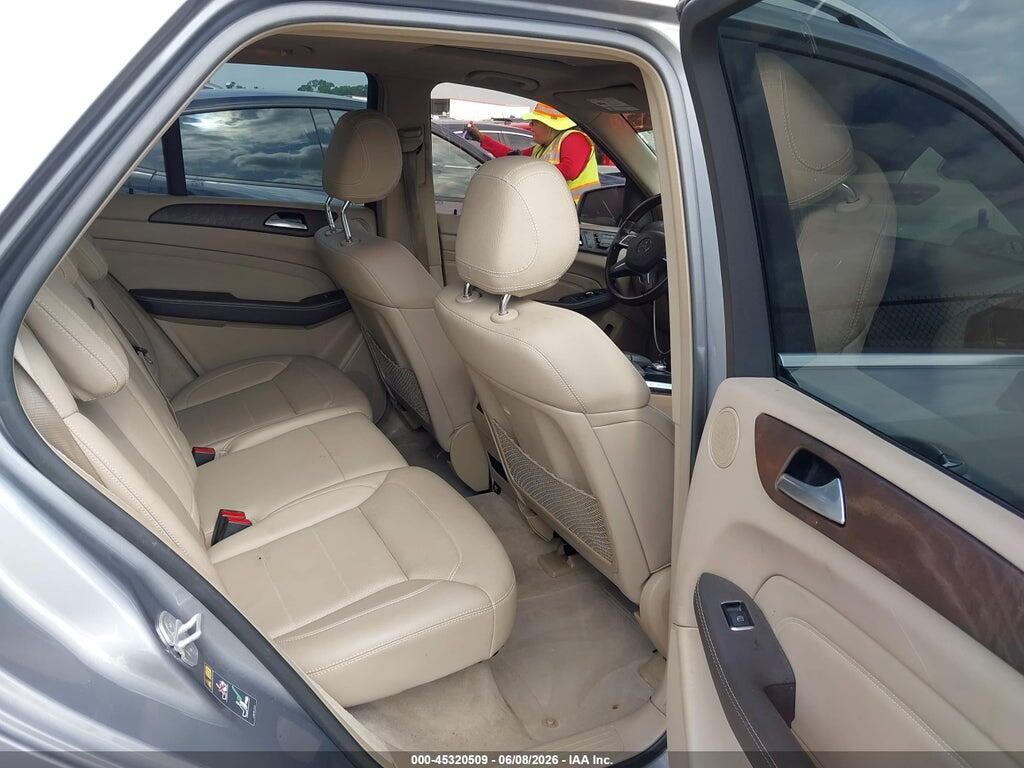 4JGDA5JB2FA611268 2015 MERCEDES-BENZ ML 350 photo no. 8