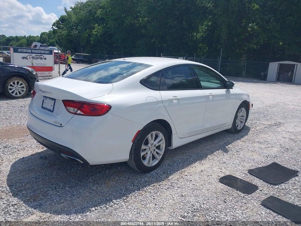 1C3CCCBG8GN157468 2016 CHRYSLER 200 photo no. 4