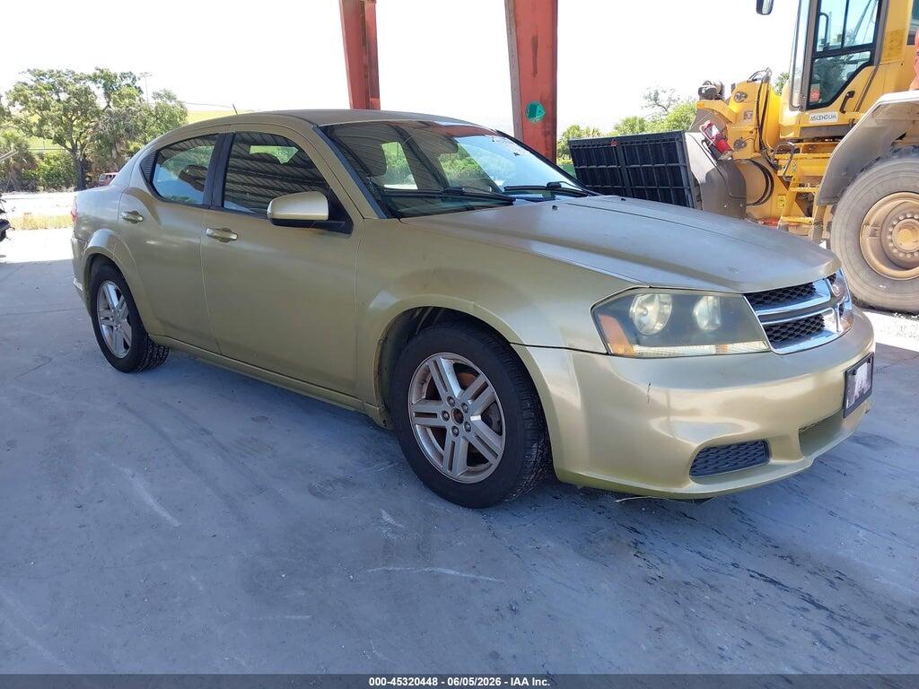 1C3CDZCB1CN258588 2012 DODGE AVENGER photo no. 1