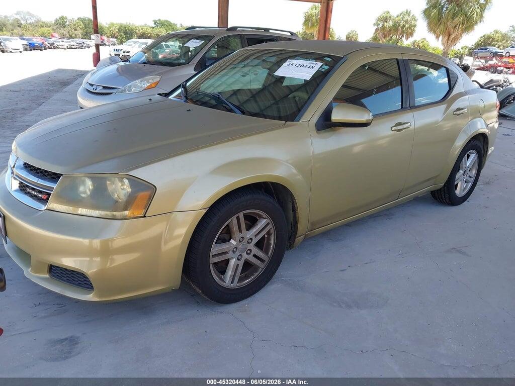 1C3CDZCB1CN258588 2012 DODGE AVENGER photo no. 2