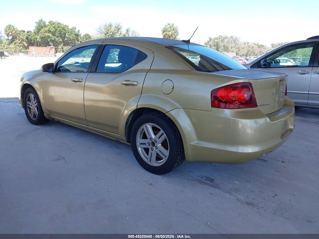 1C3CDZCB1CN258588 2012 DODGE AVENGER photo no. 3