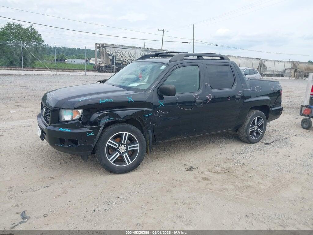 5FPYK1F70EB001429 2014 HONDA RIDGELINE photo no. 2