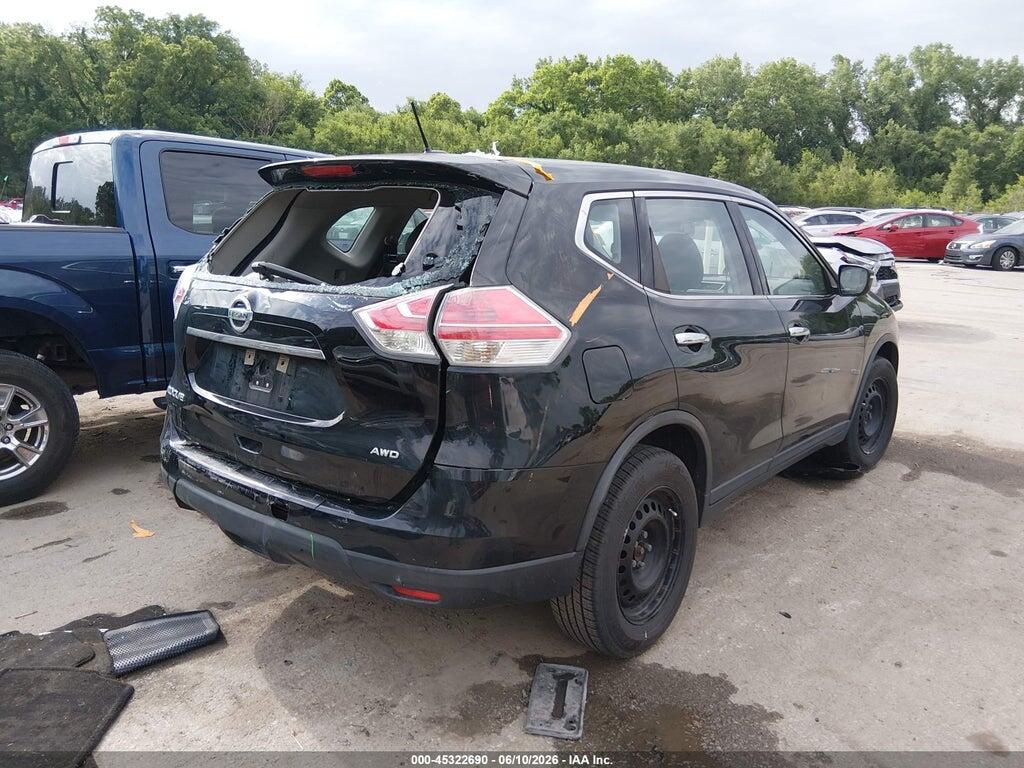 KNMAT2MV8FP542928 2015 NISSAN ROGUE photo no. 4