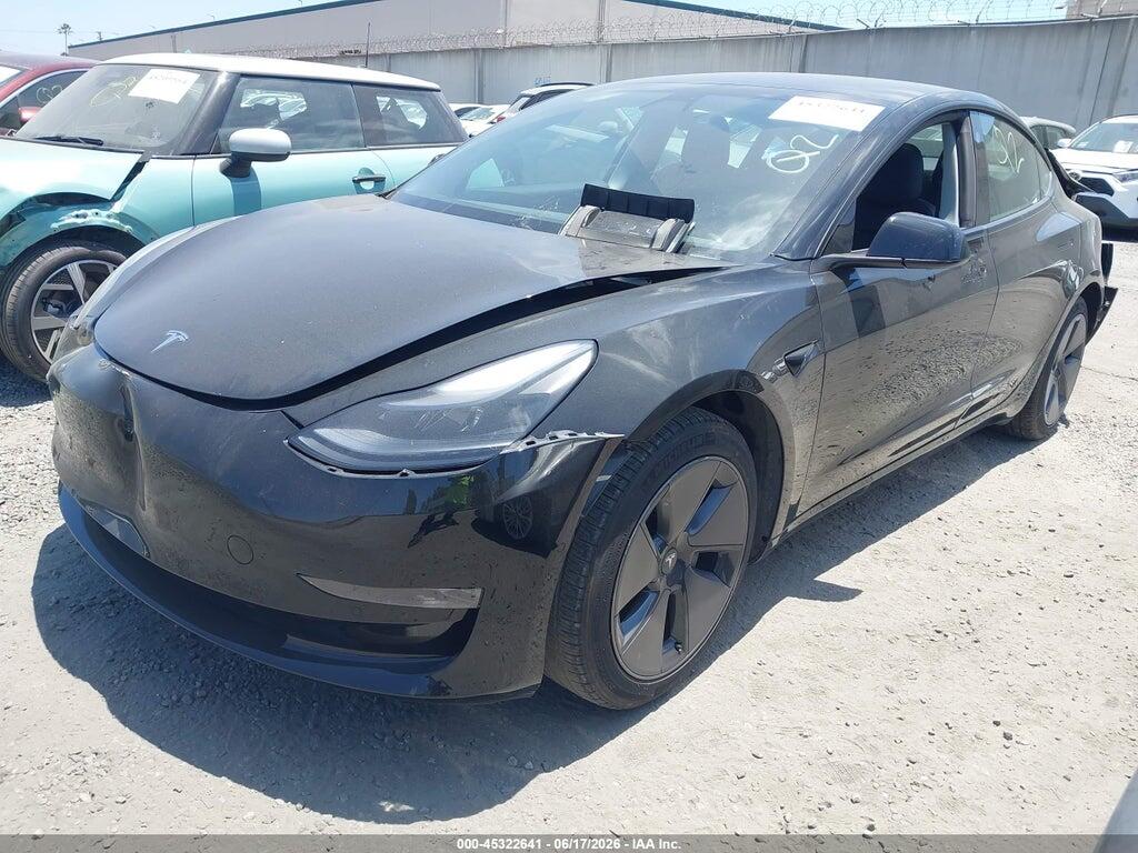 5YJ3E1EA0MF870621 2021 TESLA MODEL 3 photo no. 2