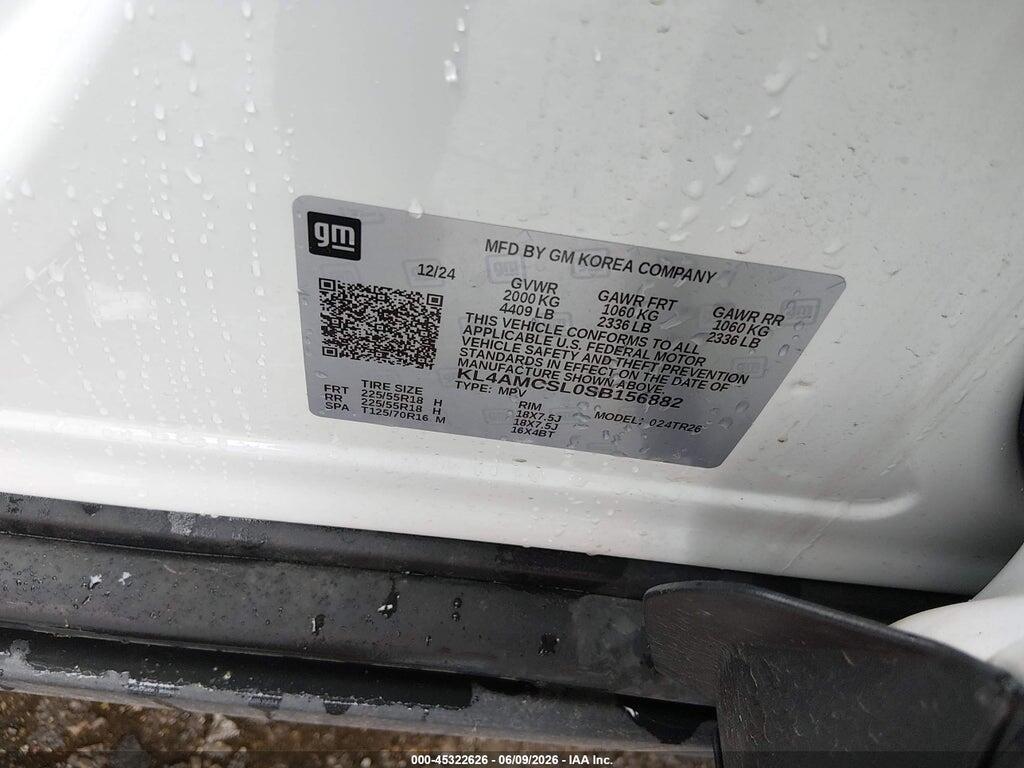 KL4AMCSL0SB156882 2025 BUICK ENCORE GX photo no. 9
