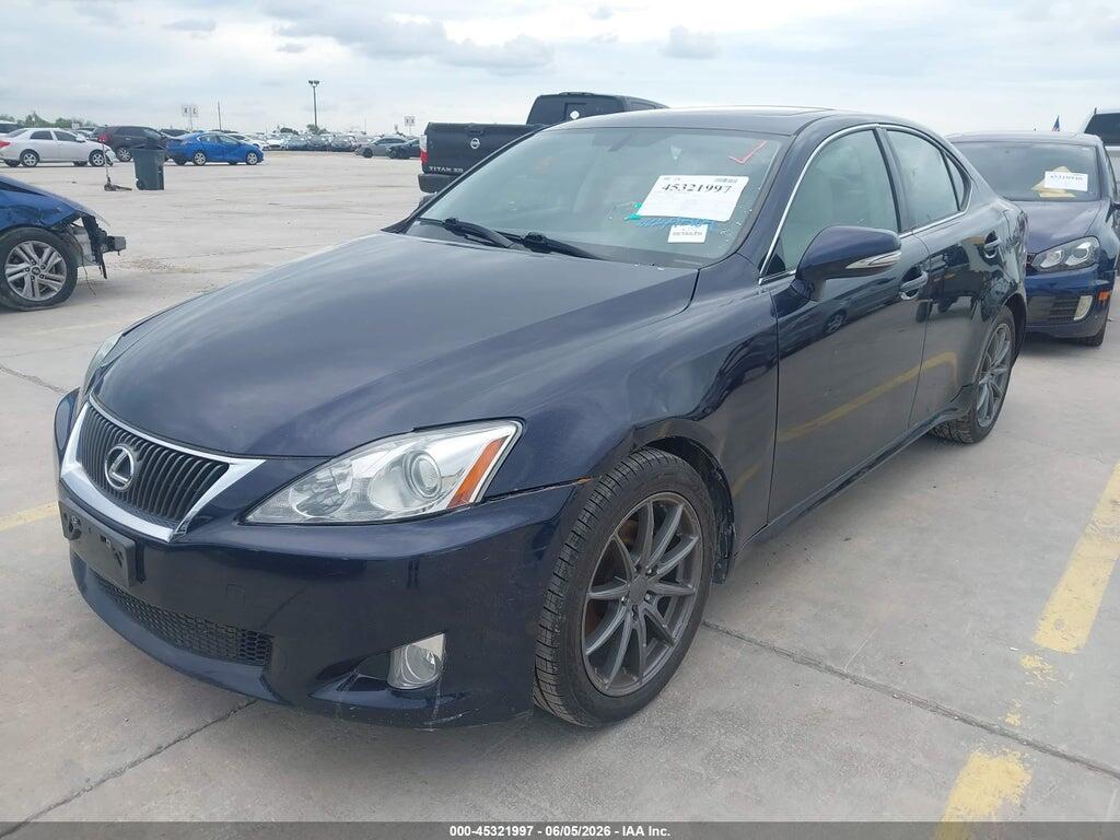 JTHBF5C22A5119544 2010 LEXUS IS 250 photo no. 2
