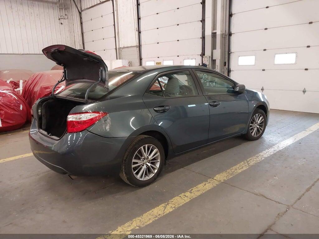 2T1BURHE3FC340985 2015 TOYOTA COROLLA photo no. 4
