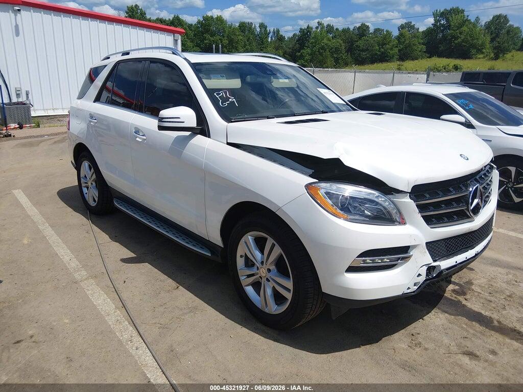 4JGDA5JB1FA479734 2015 MERCEDES-BENZ ML 350 photo no. 1