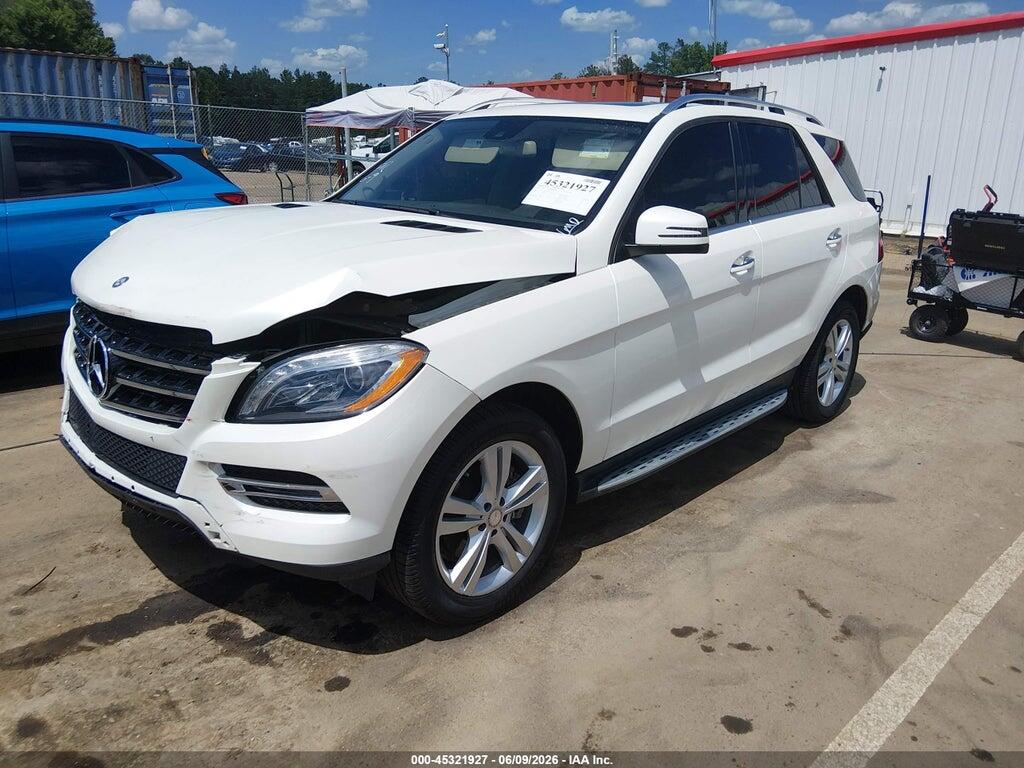 4JGDA5JB1FA479734 2015 MERCEDES-BENZ ML 350 photo no. 2