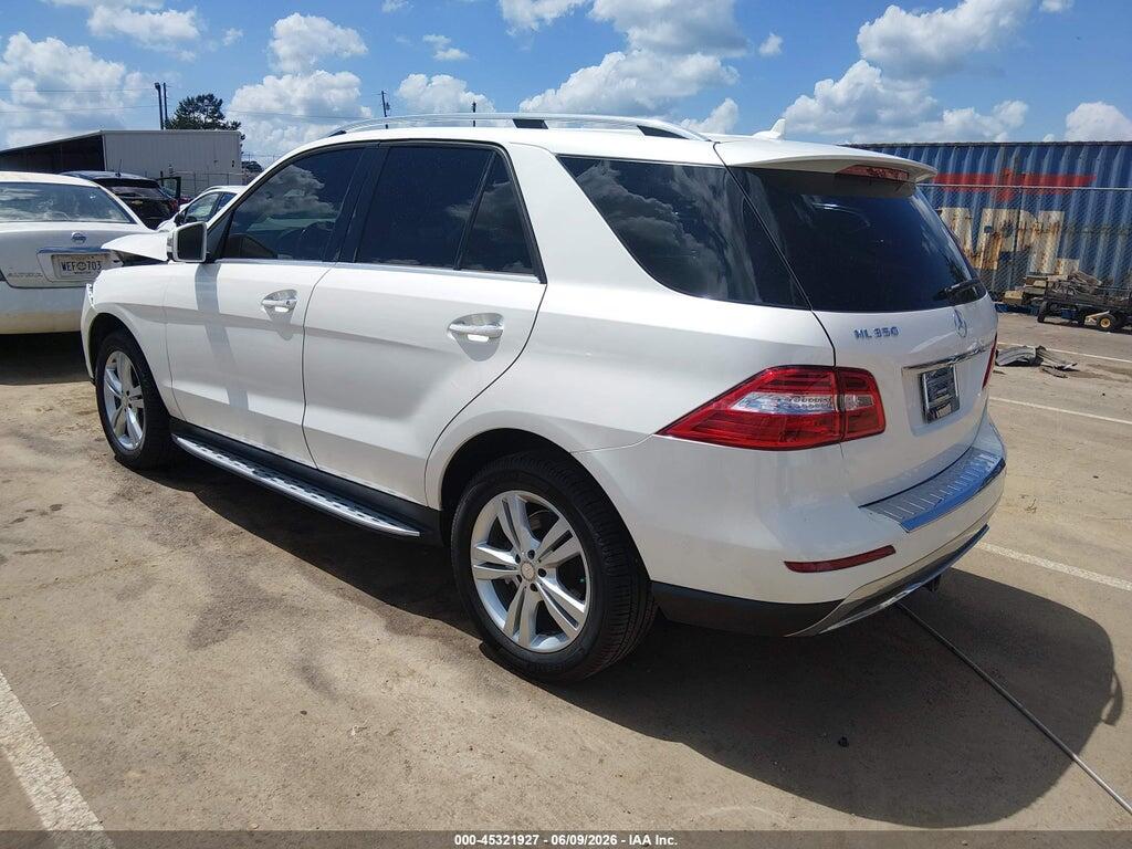 4JGDA5JB1FA479734 2015 MERCEDES-BENZ ML 350 photo no. 3