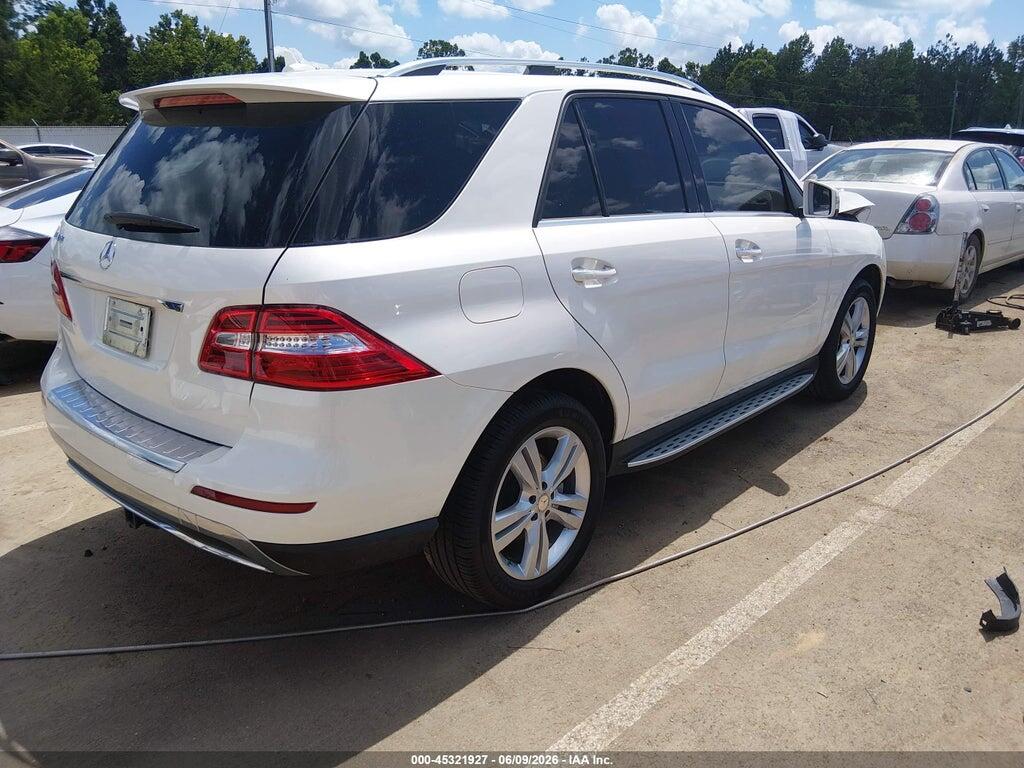 4JGDA5JB1FA479734 2015 MERCEDES-BENZ ML 350 photo no. 4