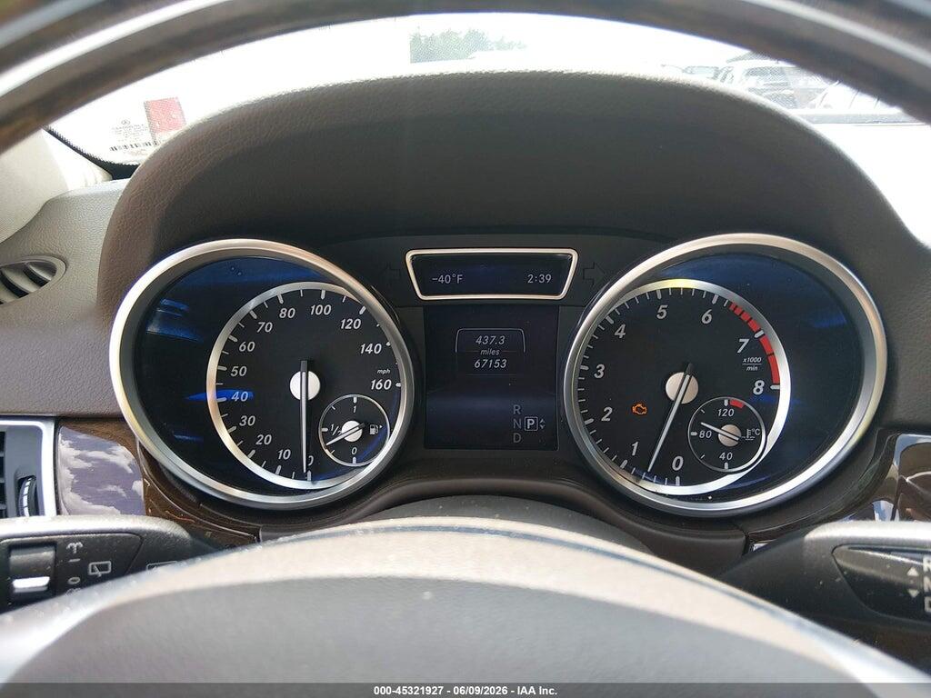 4JGDA5JB1FA479734 2015 MERCEDES-BENZ ML 350 photo no. 7