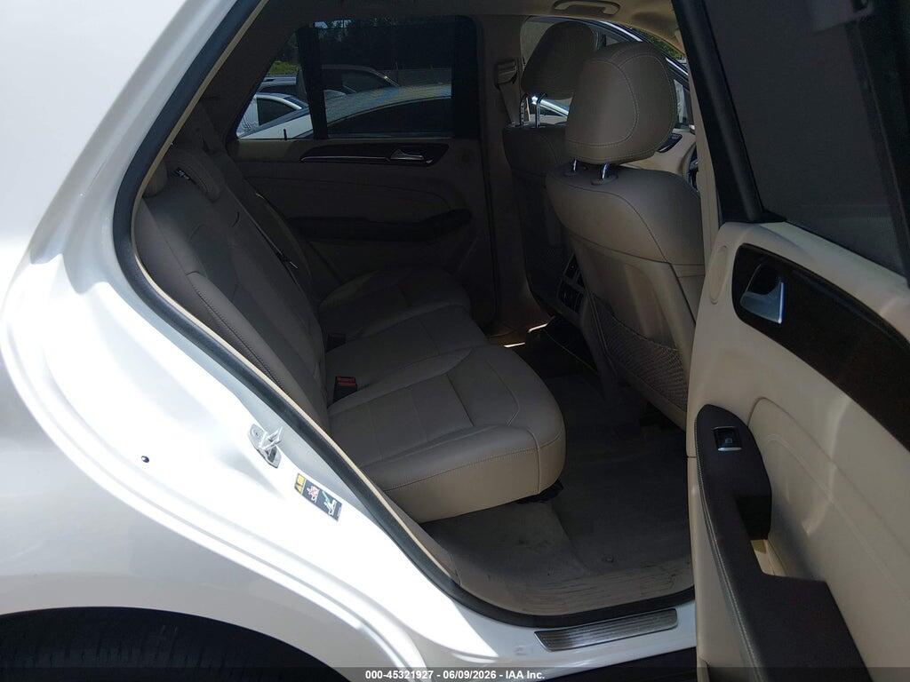 4JGDA5JB1FA479734 2015 MERCEDES-BENZ ML 350 photo no. 8