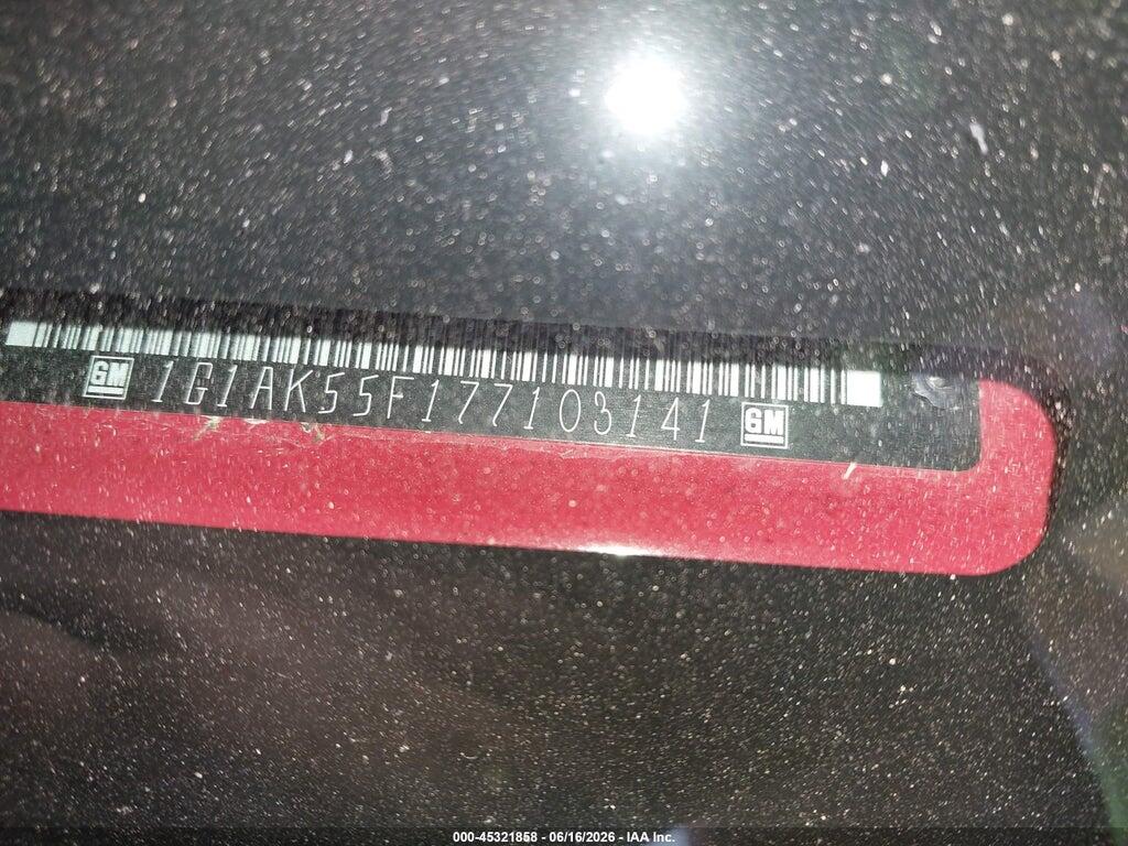 1G1AK55F177103141 2007 CHEVROLET COBALT photo no. 9