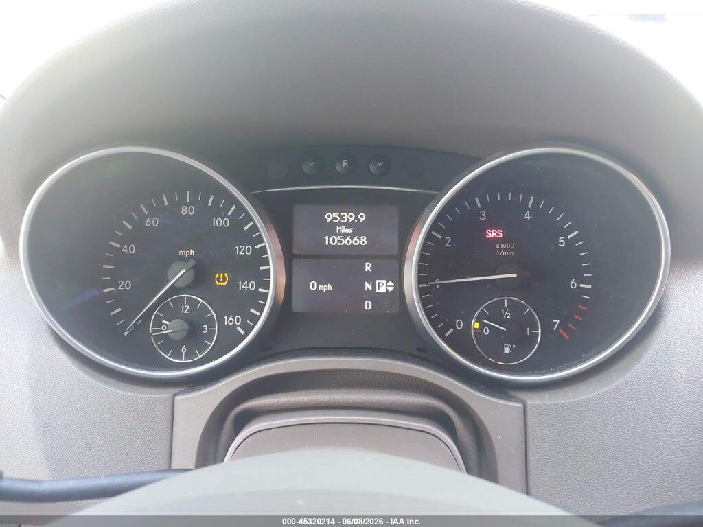 4JGBB8GB2BA674071 2011 MERCEDES-BENZ ML 350 photo no. 7