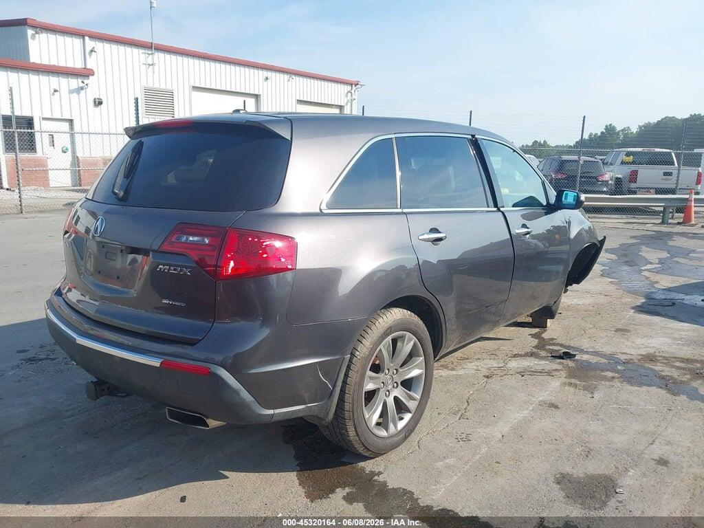 2HNYD2H55BH501798 2011 ACURA MDX photo no. 4