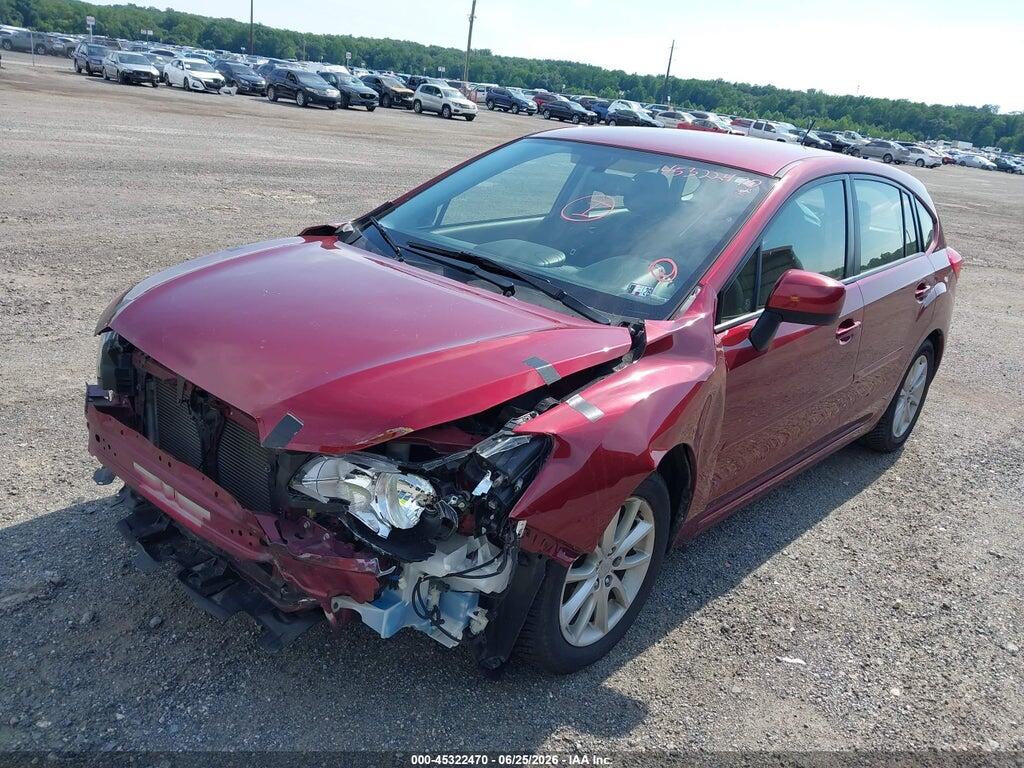 JF1GPAC6XE8321803 2014 SUBARU IMPREZA photo no. 2