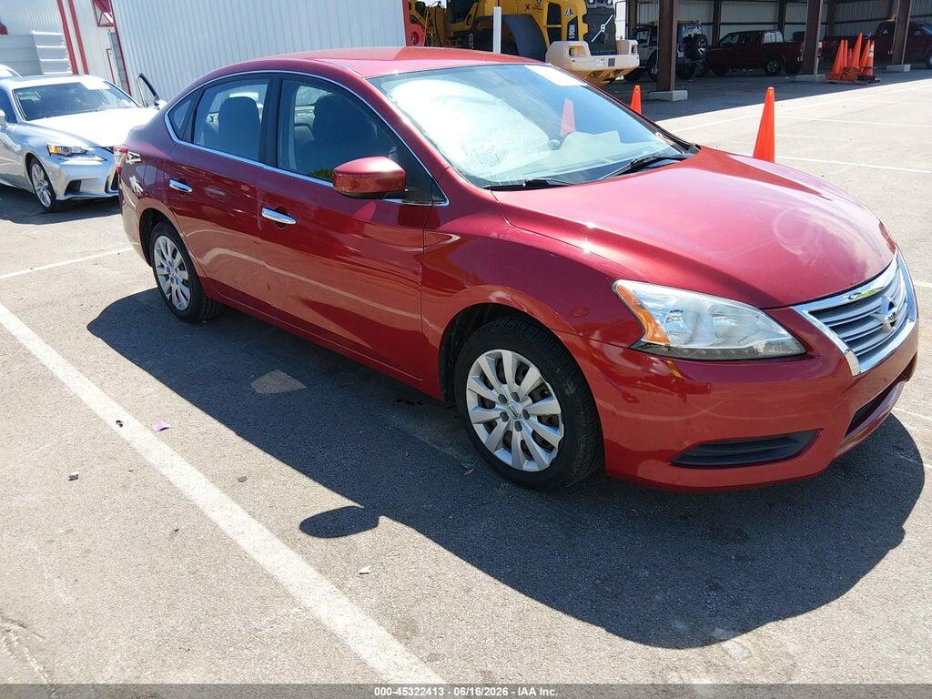 3N1AB7AP3EL629381 2014 NISSAN SENTRA photo no. 1