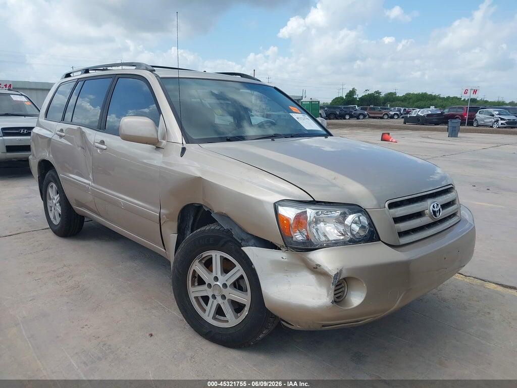 JTEDD21A160147909 2006 TOYOTA HIGHLANDER photo no. 1