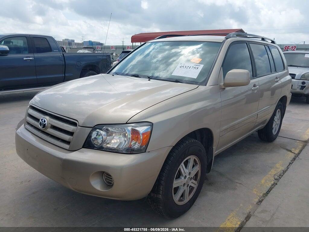 JTEDD21A160147909 2006 TOYOTA HIGHLANDER photo no. 2