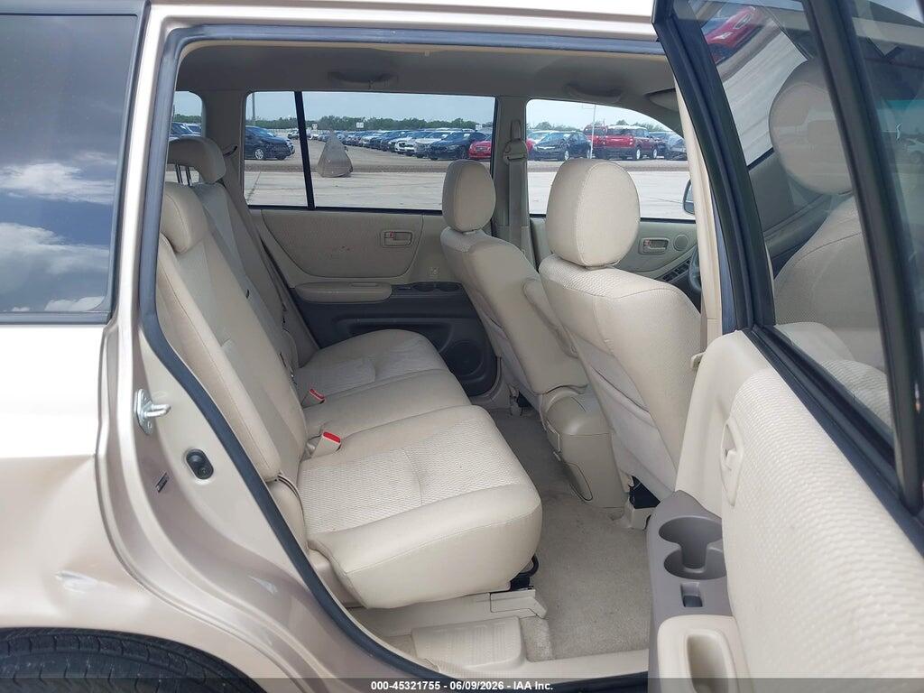 JTEDD21A160147909 2006 TOYOTA HIGHLANDER photo no. 8