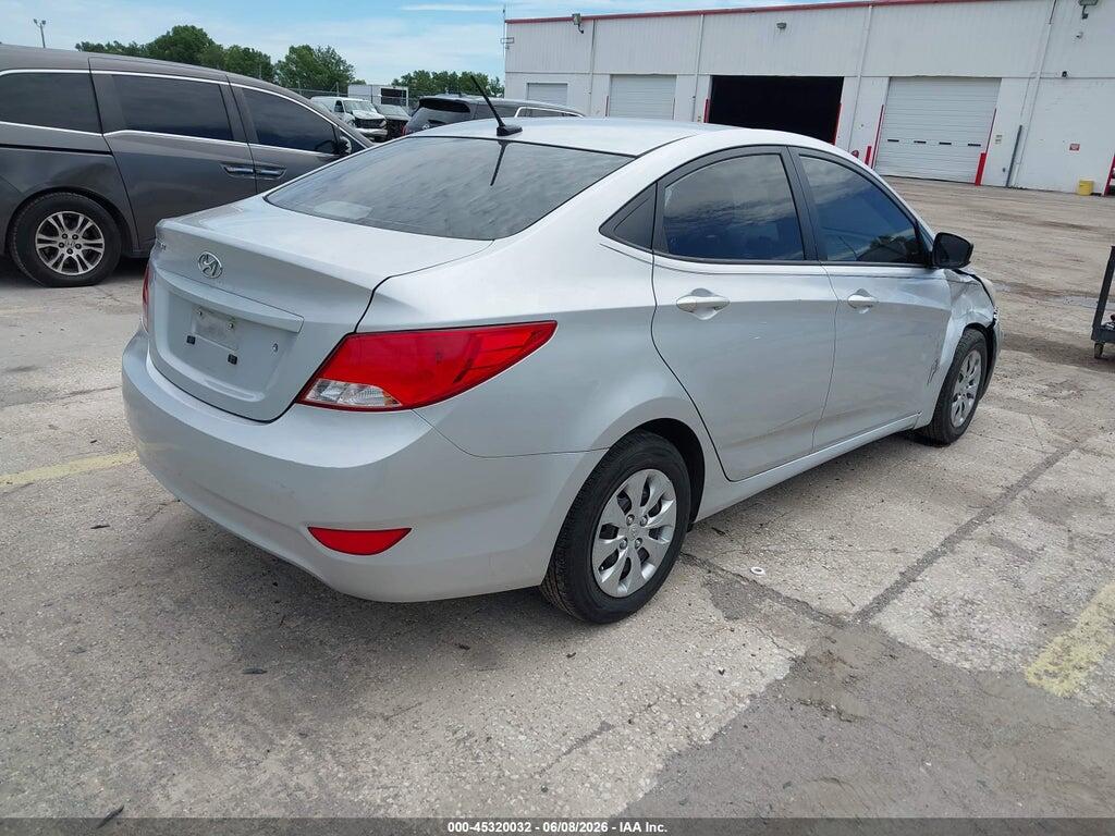KMHCT4AE6GU007331 2016 HYUNDAI ACCENT photo no. 4