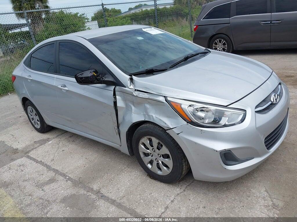 KMHCT4AE6GU007331 2016 HYUNDAI ACCENT photo no. 6