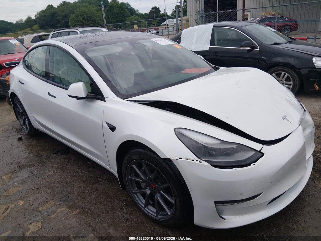 5YJ3E1EB7MF903333 2021 TESLA MODEL 3 photo no. 1